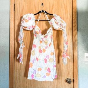 NWT [for love and lemons] hazel mini dress in multi